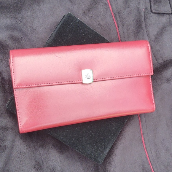 Lauren Ralph Lauren Handbags - New! Lauren Ralph Lauren leather bi-fold wallet